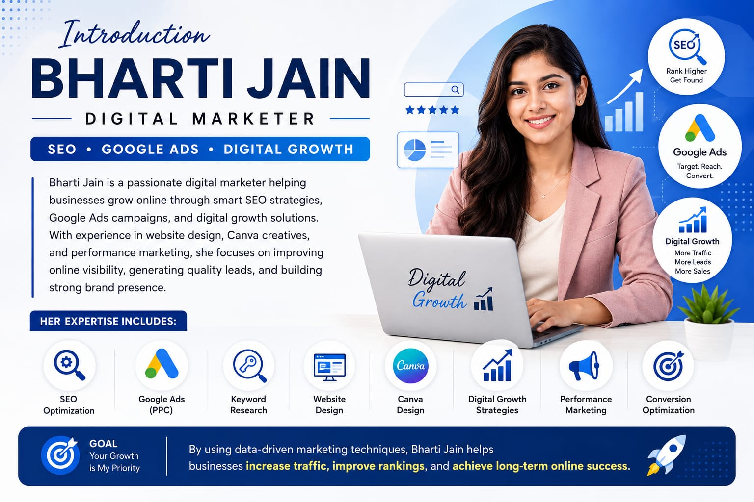 Bharti Jain Digital Marketer